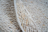 Vloerkleed Steve Beige Rond ø200 cm