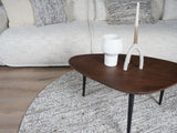 Vloerkleed Mica Beige Rond ø200 cm