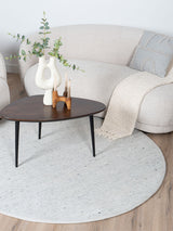 Vloerkleed Scott Ivoor Rond ø160 cm